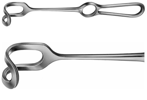 AE-BT406R, MIDDELDORPF RETRACTOR 28X28 MM 235 mm, 9 1/4" 