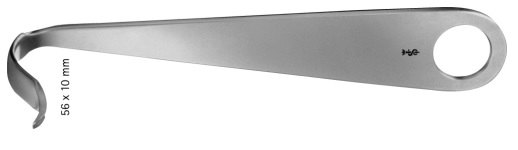 AE-BT430R, RETRACTOR 	56X10MM, KNEE RETRACTOR 	170 mm, 6 3/4"