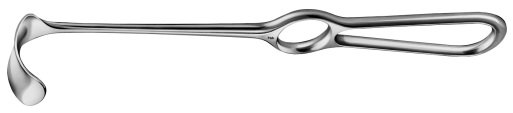 AE-BT459R, KOCHER RETRACTOR 36X20MM 230 mm, 9" 