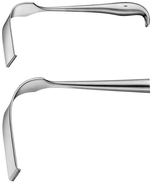 AE-BT486R, MEYERDING RETRACTOR 76X25 MM 230 mm, 9" 