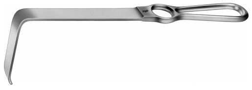 AE-BT510R, BRUNNER RETRACTOR 120X25 MM 250 mm, 10" 