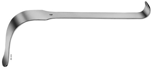 AE-BT742R, KÖRTE INTESTINAL SPATULA 46 X 300 MM 300 mm, 12 