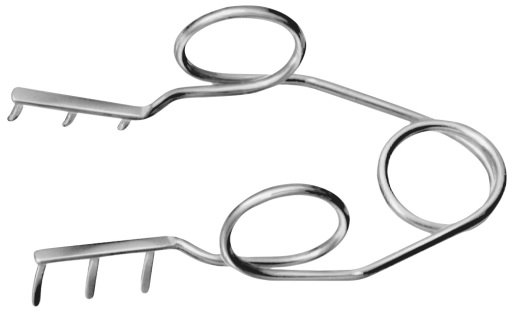 AE-BV006R, SELF RETAINING RETRACTOR 	FAT RETRACTOR 	45 mm, 1 3/4" 
