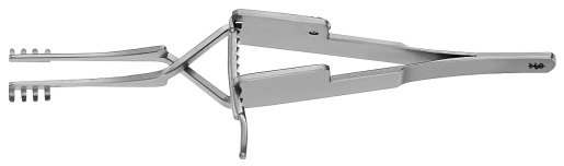 AE-BV008R, SELF RETAINING RETRACTOR 	BLUNT 	100 mm, 4" 