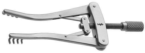 AE-BV010R, ALM 	SELF RETAINING RETRACTOR 	BLUNT 	70 mm, 2 3/4" 