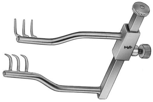 AE-BV013R, LOGAN 	SELF RETAINING RETRACTOR 	SEMI-SHARP 	50 mm, 2"