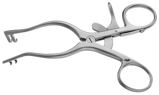 AE-BV093R, MOLLISON 	SELF RETAINING RETRACTOR 	SHARP 	140 mm, 5 1/2" 