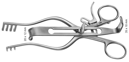 AE-BV099R, ALLENBERG 	CENTER BLADE ONLY 	BLUNT 	120 mm, 4 3/4"