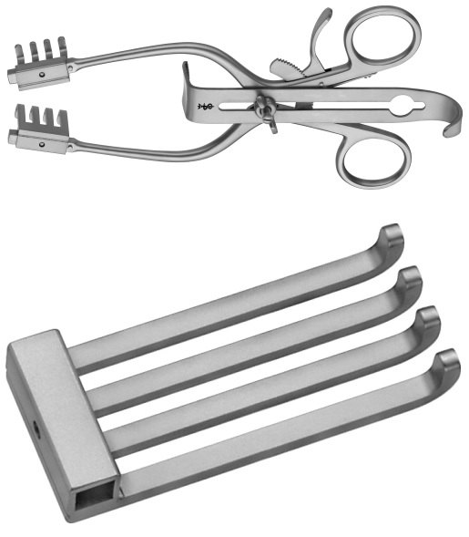 AE-BV120R, HENLY 	SELF-RETAINING RETRACTOR 	RETRACTOR SET COMPLETE