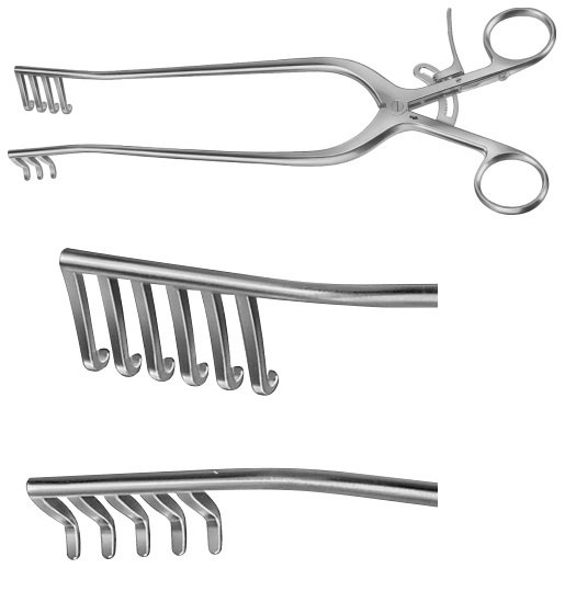 AE-BV209R, WEITLANER 	SELF RETAINING RETRACTOR 	BLUNT 	255 mm, 10" 