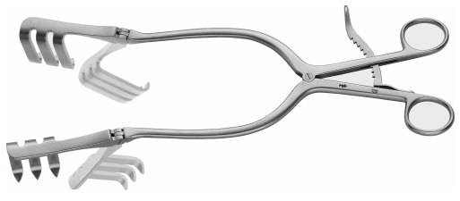 AE-BV258R, HARVEY- JACKSON 	SELF RETAINING RETRACTOR 	 	280 mm, 11" 