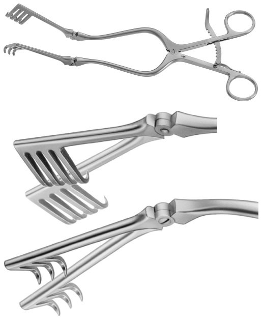AE-BV260R, CONE 	LAMINECTOMY RETRACTOR 	 	265 mm, 10 1/2" 