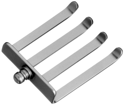 AE-BV348R, RETRACTOR BLADE 	SET OF BLADES FOR BV349, 60X50 / 40X35MM 