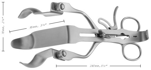 AE-BV582R, RETRACTOR BLADE CENTER BLADE
