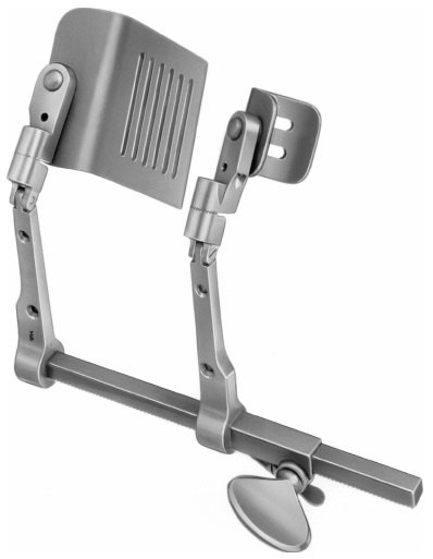 AE-BV710R, ALLENBERG 	ILIAC RETRACTOR 	iliac retractor set 