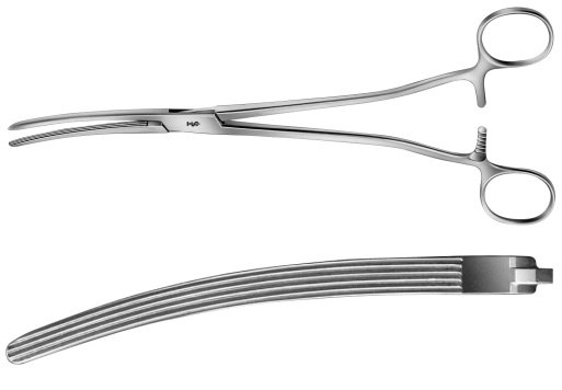 AE-EA365R, PARKER- KERR ANASTOMOSIS CLAMP FOR COLON RESECTION 250 mm, 10"