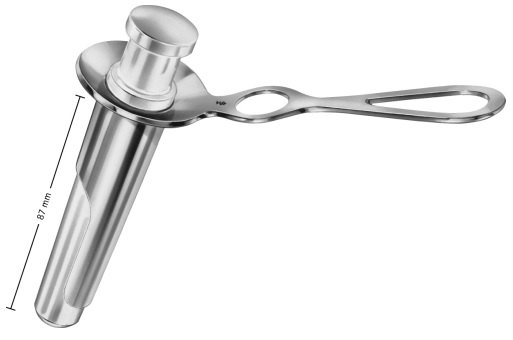 AE-EA880R, IVES-FANSLER ANUSCOPE 24 MM DIAMETER, 87 MM WORKING LENGTH 145 mm, 5 3/4"