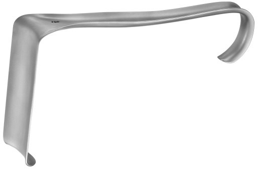 AE-EL581R, EASTMAN VAGINAL SPECULA 89X38MM 175 mm, 7 