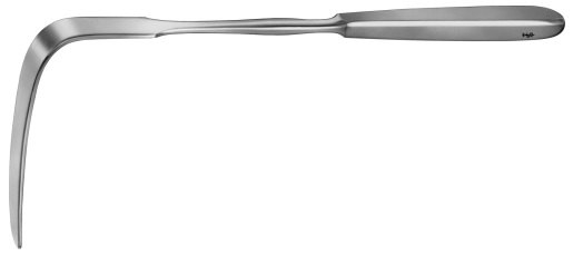 AE-EL872R, SIMON VAGINAL RETREACTOR 115X22 MM 275 mm, 10 3/4