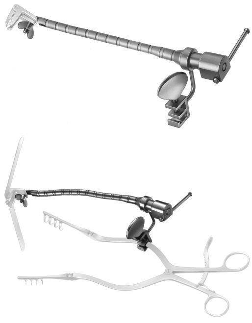 AE-FF431R, NEW JERSEY 	NEURO RETRACTOR 	WITH FLEXIBLE ARM 
