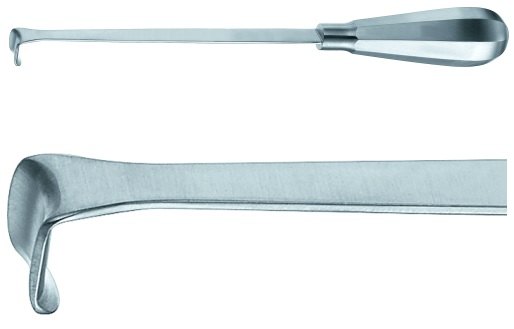 AE-MB047R, ROSS AORTIC VALVE RETRACTOR BLADE SIZE 15 x 15 MM 255 mm, 10" 