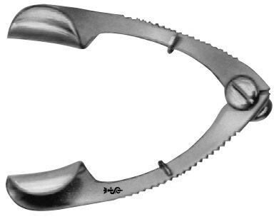 AE-OA218R, SAUER 	EYE SPECULA 	 	35 mm, 1 3/8"
