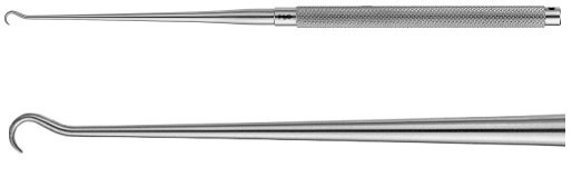 AE-OL602R, KLEINERT-KUTZ SKIN HOOK #2 160 mm, 6 3/8" 