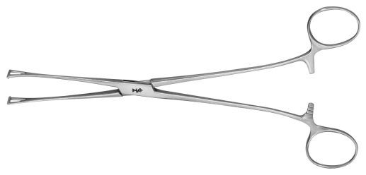 AE-EA036R, LOCKWOOD, INTESTINAL GRASPING FORCEPS, 200 mm, 8"