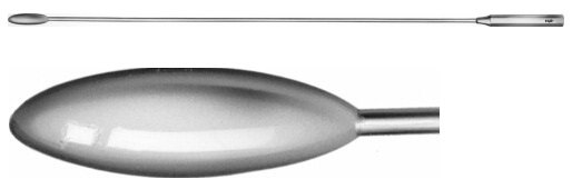 AE-EB068R, BAKES, GALL DUCT DILATOR OLIVE 8MM 320 mm, 12 3/4"