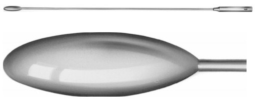 AE-EB071R, BAKES, GALL DUCT DILATOR, MALLEABLE, OLIVE 11 MM DIAMETER 320 mm, 12 3/4"