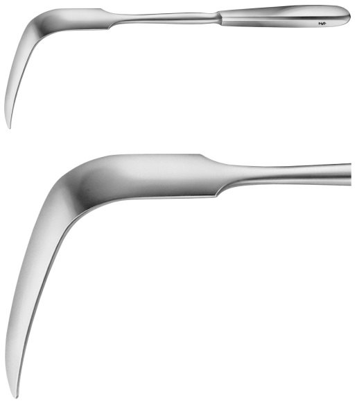 AE-EL873R, SIMON, VAGINAL RETREACTOR 115X26 MM 275 mm, 10 3/4"