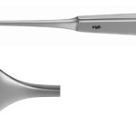 AE-BT228R, VOLKMANN RETRACTOR 3-PRONGS, BLUNT, 8,5X13MM 225 mm, 9"