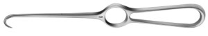 AE-BT240R, VOLKMANN RETRACTOR 1 PRONG, SHARP 220 mm, 8 3/4"