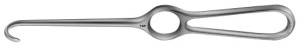 AE-BT241R, VOLKMANN RETRACTOR 1 PRONG, BLUNT 220 mm, 8 3/4"