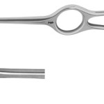 AE-BT242R, VOLKMANN RETRACTOR 2-PRONGS, SHARP, 9X8MM 220 mm, 8 3/4"