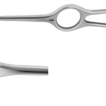AE-BT253R, VOLKMANN RETRACTOR 3-PRONGS, BLUNT, 8X13MM 220 mm, 8 3/4"