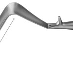 AE-BT672R, ST. MARKS PELVIS RETRACTOR nose 60 x 45 mm 330 mm, 13 1/8"