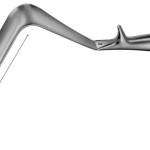 AE-BT674R, ST. MARKS PELVIS RETRACTOR nose 60 x 45 mm 330 mm, 13 1/8"
