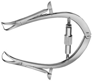 AE-BV087R, JOLL THYROID RETRACTOR AND VAGINAL RETRACTOR 155 mm, 6"
