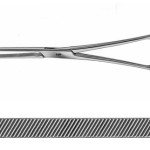 AE-EA124R, HARTMANN, INTESTINAL CLAMP STRAIGHT, SOFT AND ELASTIC 200 mm, 8"