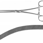 AE-EA125R, HARTMANN, INTESTINAL CLAMP CURVED, SOFT AND ELASTIC 200 mm, 8"