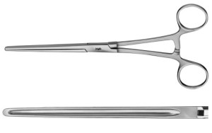 AE-EA132R, LANG- STEVERSON, INTESTINAL CLAMP STRAIGHT 200 mm, 8"