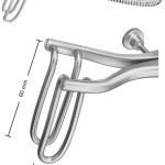 AE-EA825R, SIMS, RECTAL SPECULA FOR CHILDREN, 60 x 20 MM 190 mm, 7 1/2"