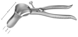 AE-EA831R, PRATT, RECTAL SPECULA 80 x 25 MM 205 mm, 8"