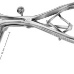 AE-EA843R, MATHIEU, RECTAL SPECULA 95 x 15 MM 215 mm, 8 1/2"