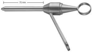 AE-EA877R, LLOYD DAVIES, PROCTOSCOPE FOR CHILDREN, WORKING LENGTH 75MM