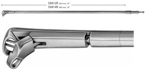 AE-EA912R, RECTAL BIOPSY ATTACHMENT, ROTATABLE, SUITABLE FOR HANDLE OP151R 250 mm, 10"
