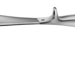 AE-EL636R, DOYEN VAGINAL SPECULA 120X45 MM 240 mm, 9 1/2"