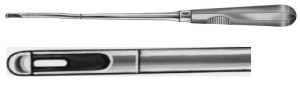 AE-ER015R, BERLIN, ENDOMETRIAL BIOPSIE CURETTE 3,5MM 270 mm, 10 3/4"