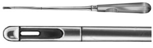 AE-ER016R, MÜNCHEN, ENDOMETRIAL BIOPSIE CURETTE 4MM 270 mm, 10 3/4"